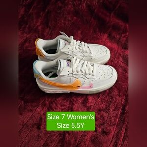 Nike Air Force 1 Fontanka Have a Nice Game Sneaker, EUC, Women's Size 7